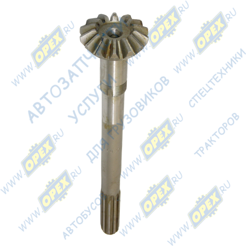 52-2308063 Вал вертикальный ПВМ МТЗ-82 L=390мм z=14 (короткий) МТЗ РУП